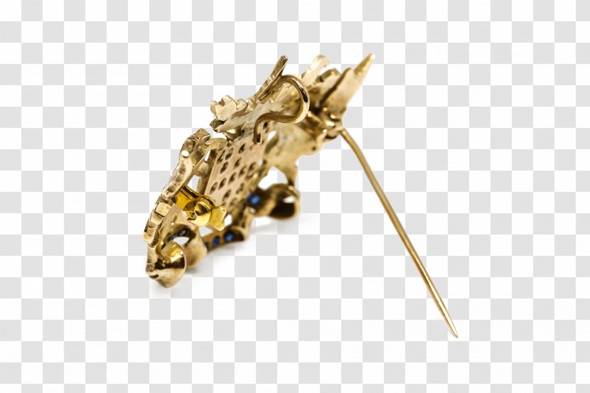Insect Brooch Gold Transparent PNG