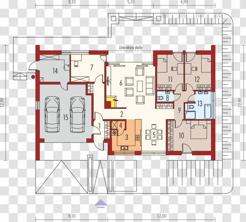 House Building Kitchen Bedroom Project - Plots Transparent PNG