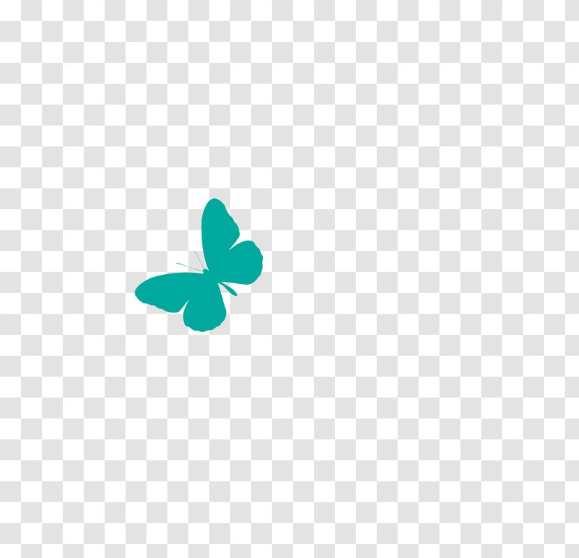 Green Computer Pattern - Butterfly Transparent PNG