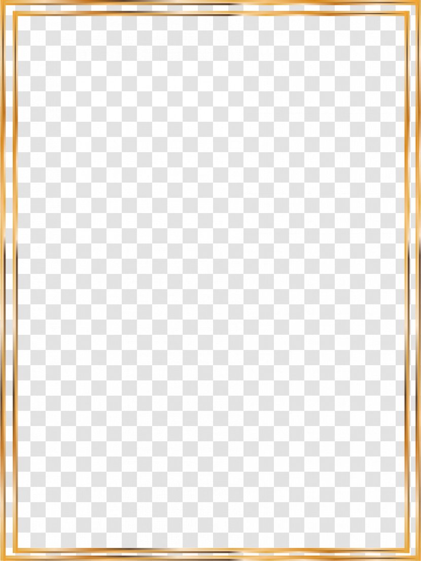 Icon - Point - Vector Gold Line Border Transparent PNG