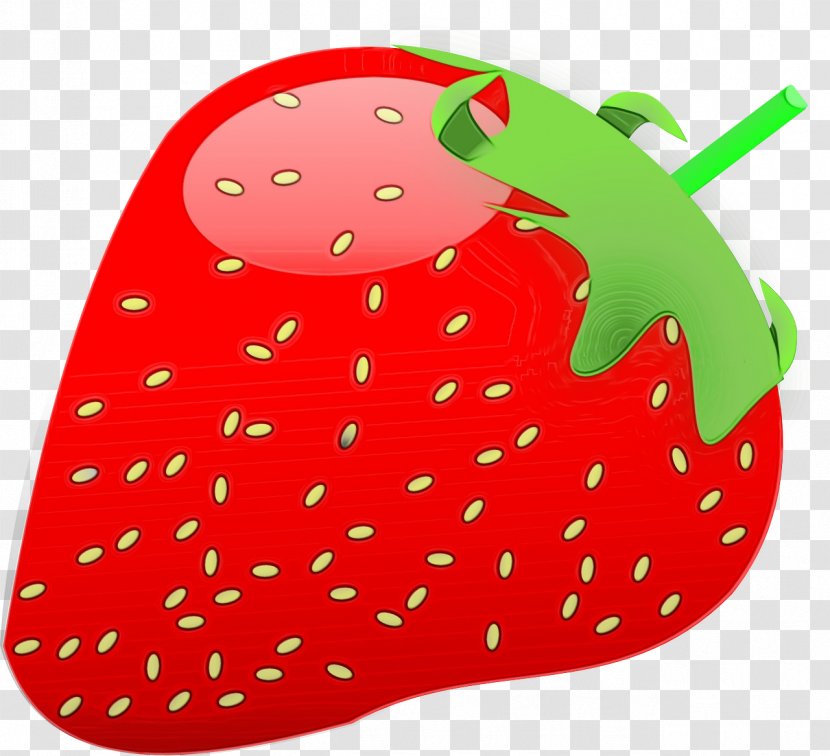 Strawberry - Paint - Plant Fruit Transparent PNG