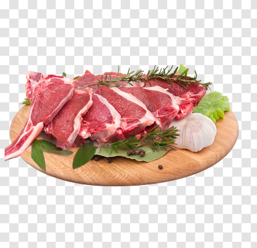 Barbecue Sirloin Steak Hot Pot Beefsteak - Heart - Meat On A Plate Transparent PNG