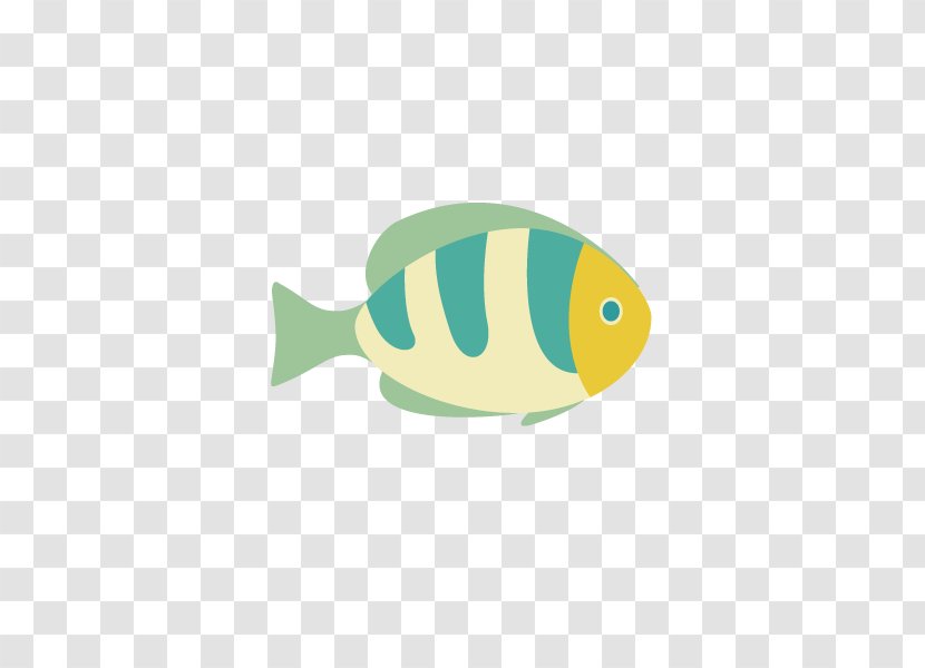 Download Cartoon Beach Fish - Striped Transparent PNG