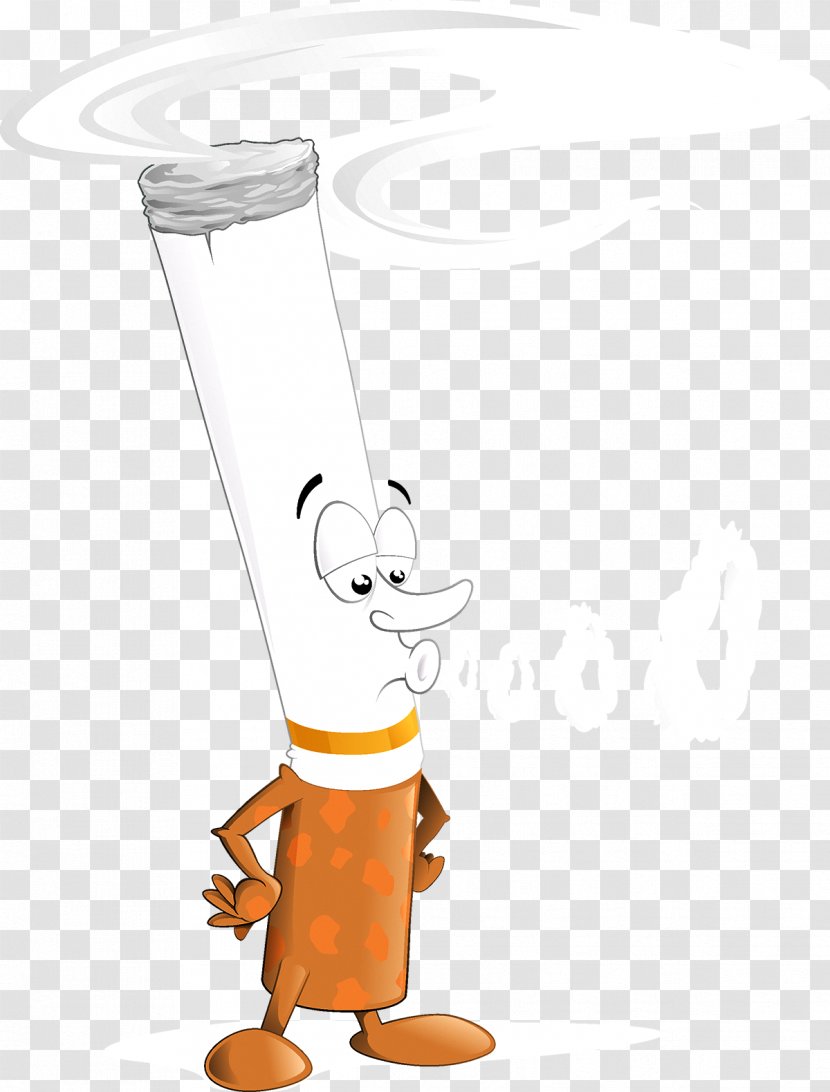 Cigarette Cartoon Smoking Clip Art - Flower Transparent PNG