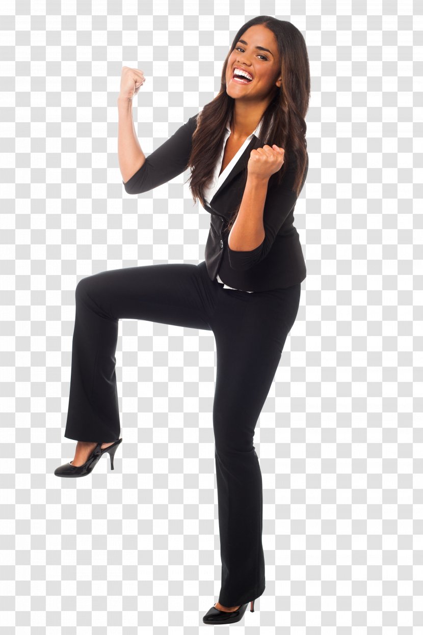 Fist Woman Image Resolution - Standing - Black Transparent PNG