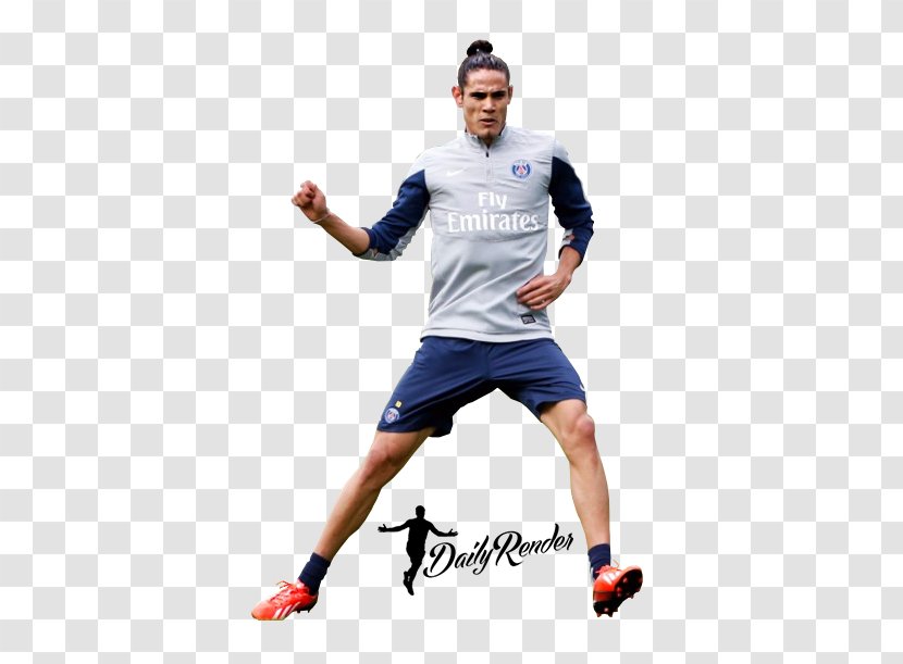Team Sport T-shirt Football Player ユニフォーム - Sporting Goods - Edinson Cavani Transparent PNG