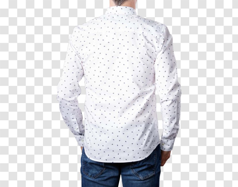 T-shirt Tops Scotch & Soda - Tshirt - Longsleeve Shirt Men'SDenim White Transparent PNG