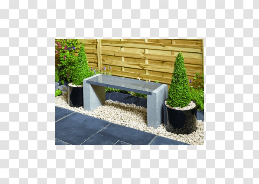 Table Bench Garden Seat Granite - Grass Transparent PNG