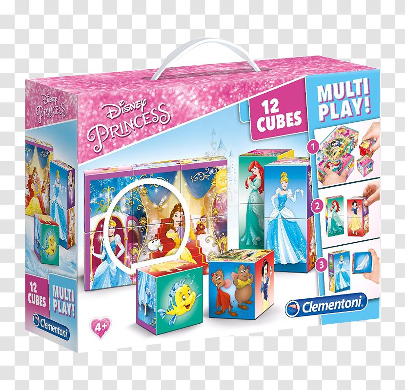 Disney Princess Jigsaw Puzzles The Walt Company Toy - Play Cube Transparent PNG