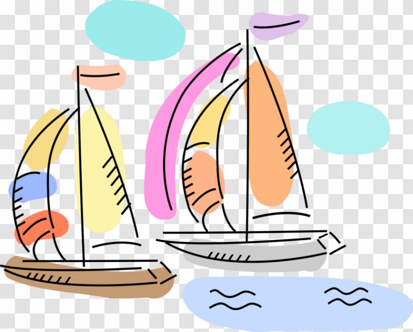 Boat Cartoon - Ship - Recreation Mast Transparent PNG