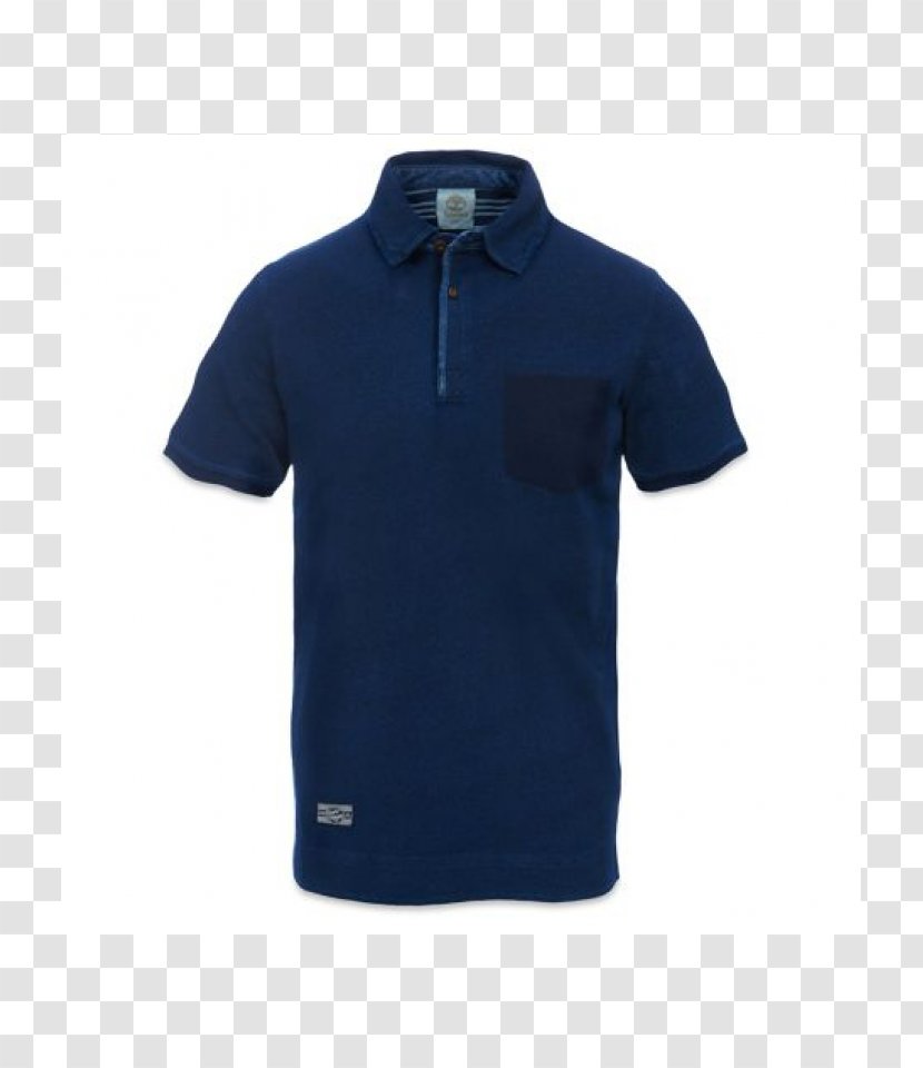 T-shirt Sleeve Hoodie Blue Polo Shirt - Button Transparent PNG