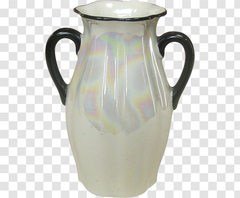 Vase Art Nouveau Jug Ceramic Deco - Drinkware Transparent PNG