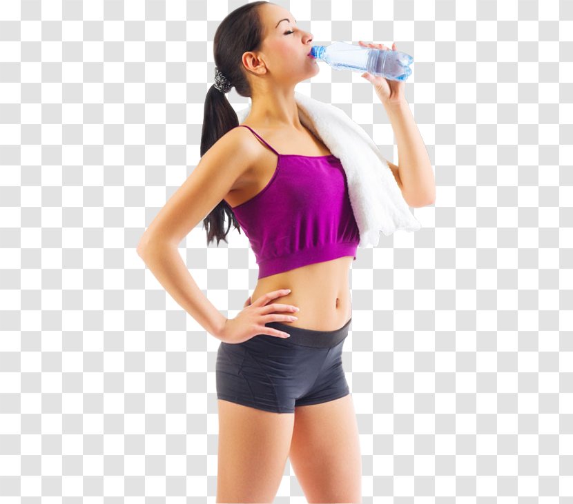 Bodyline Gym Ladies Fitness Club Water Health Drinking Weight Loss - Flower Transparent PNG
