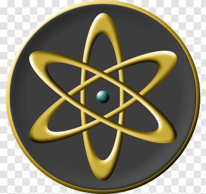 Atomic Nucleus Symbol Theory Nuclear Power - Plaque Transparent PNG