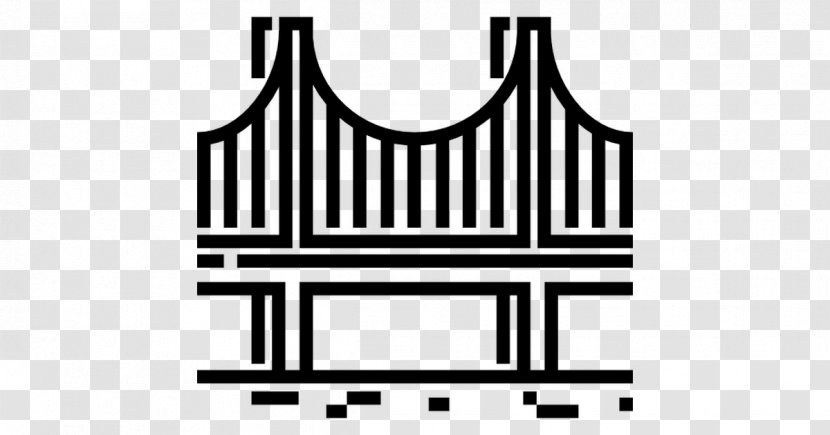 Logo Golden Gate Bridge - Suspension - Design Transparent PNG