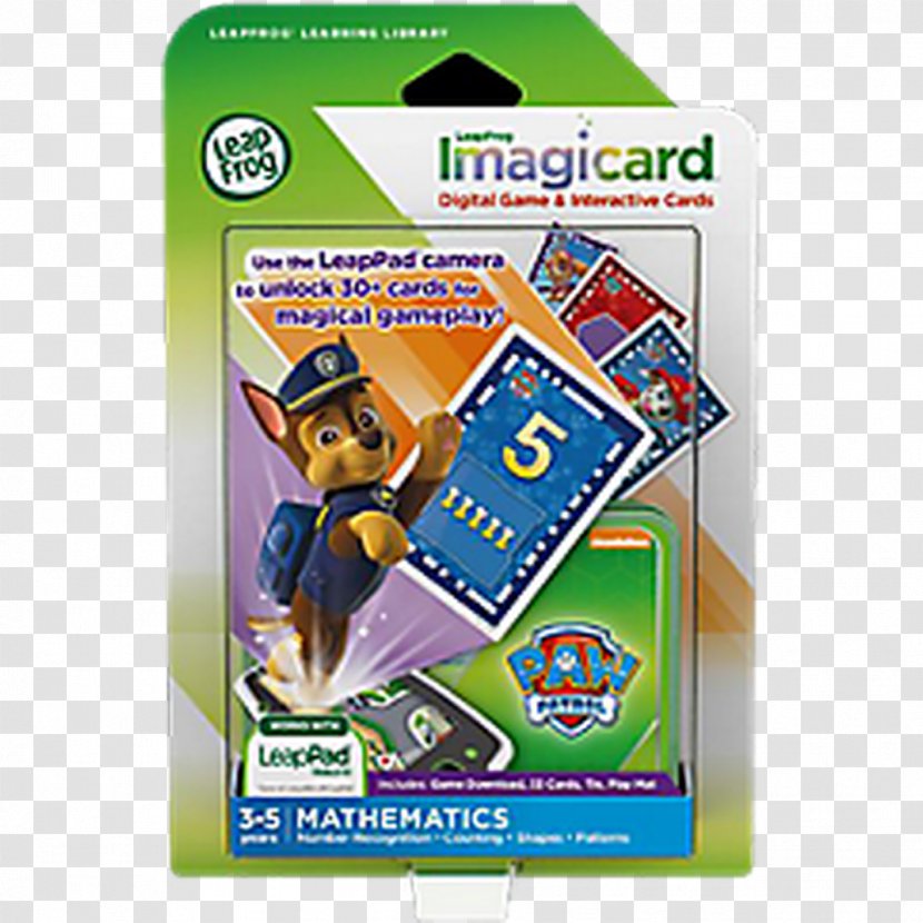 LeapFrog Epic Enterprises Imagicard Paw Patrol Learning Game - Education - Toy Transparent PNG