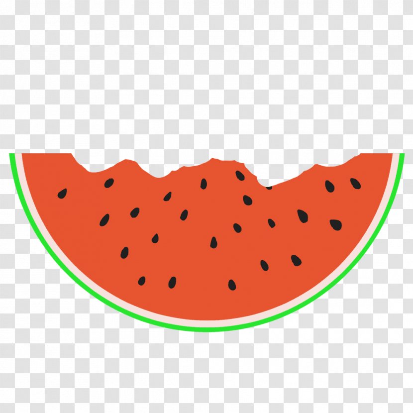 Watermelon Line Font - Food Transparent PNG