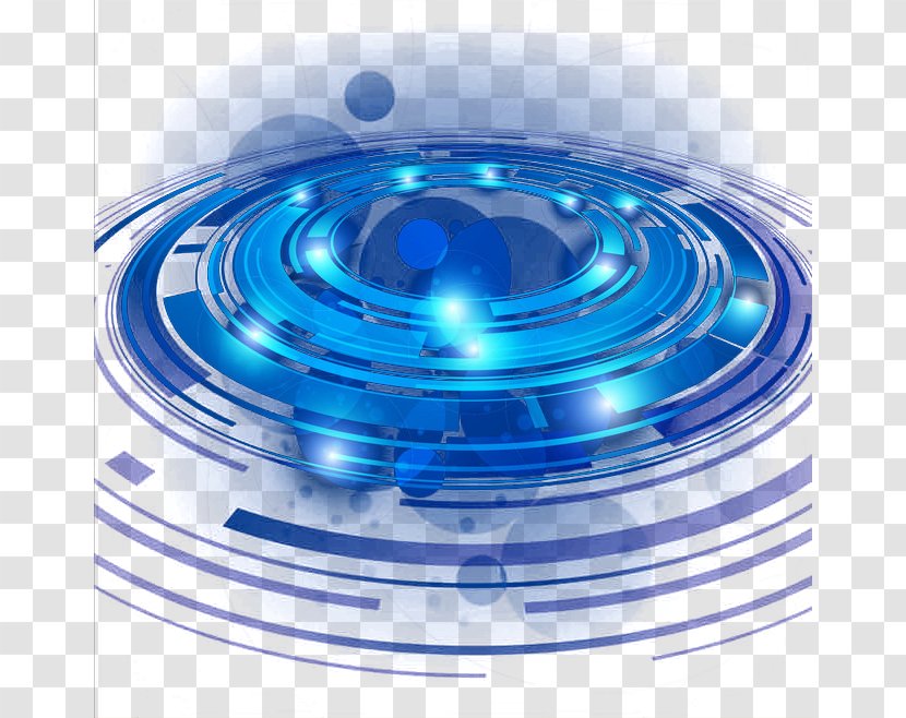 Iron Man Light Aperture Blue - Liquid - Effect Transparent PNG