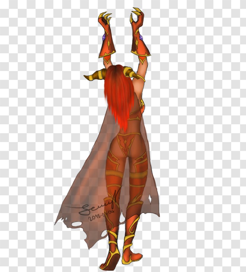 Fan Art World Of Warcraft Drawing - Costume Transparent PNG