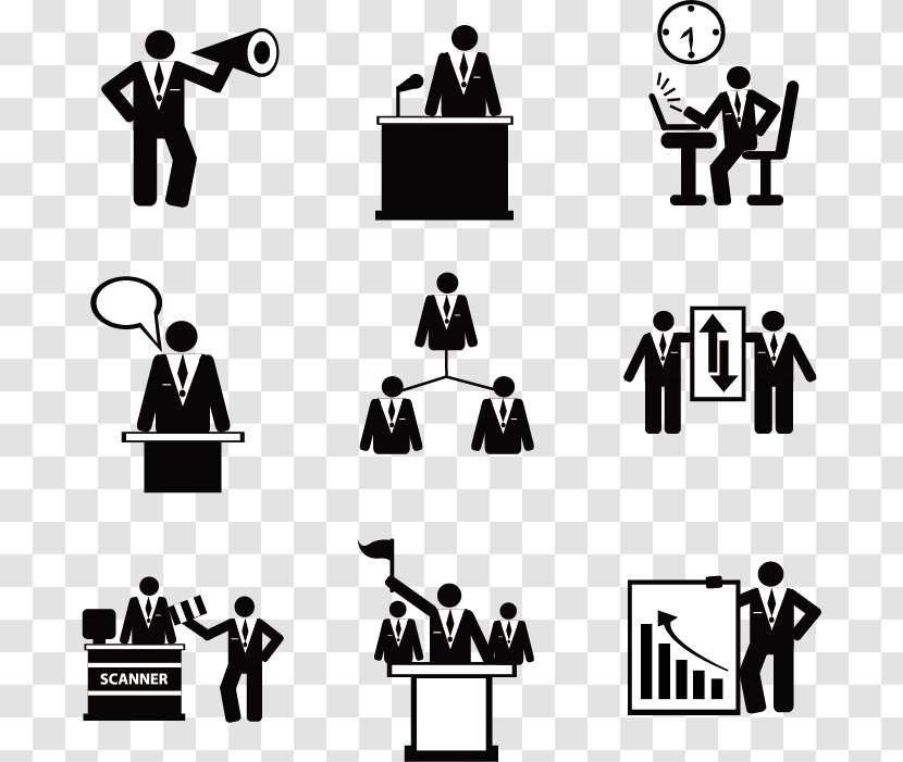 Icon - Logo - Business People Material Transparent PNG