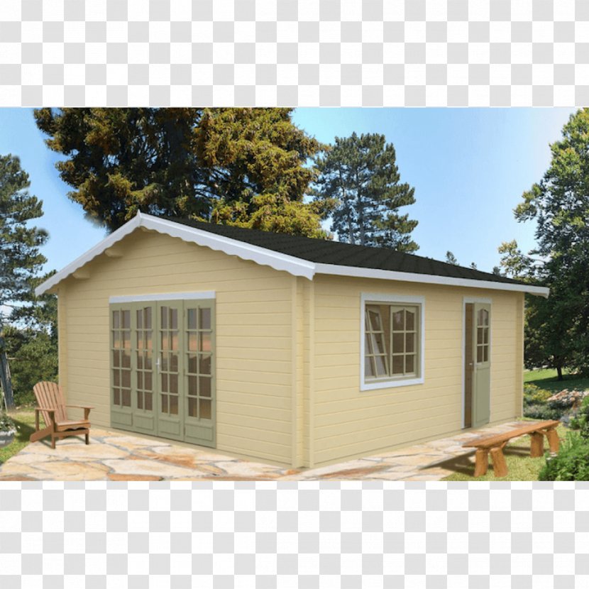 Log Cabin Cottage Building House - Summer Transparent PNG