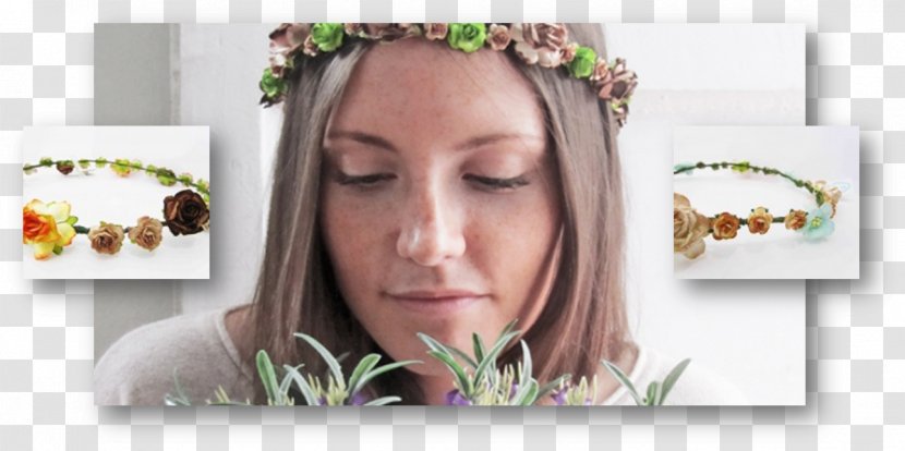 Floral Design Hair Coloring Eyebrow Eyelash - Heart Transparent PNG