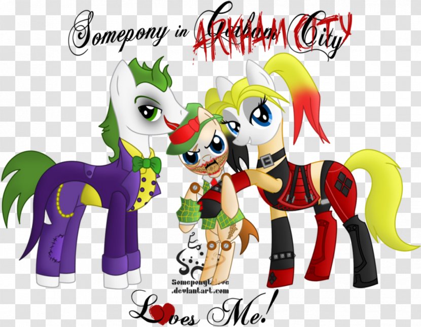 Pony Harley Quinn Joker Batman: Arkham City Transparent PNG