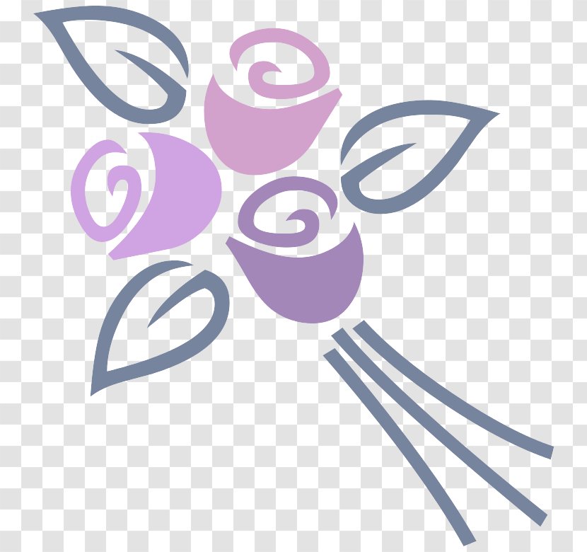 Purple Line Font Clip Art Logo Transparent PNG