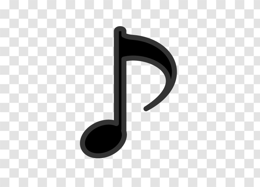 Quarter Note Musical Eighth - Silhouette Transparent PNG