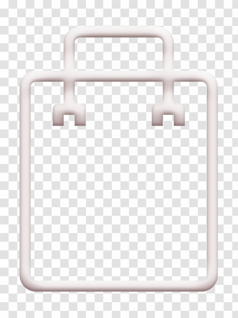 Bag Icon Essential Object - Rectangle Material Property Transparent PNG