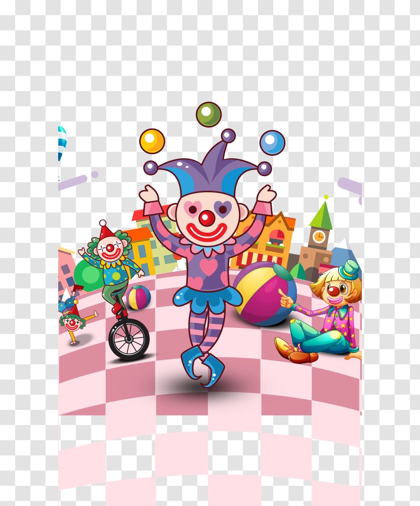 Performance Circus Poster Illustration - Juggling - Elements.,Hand Painted Transparent PNG