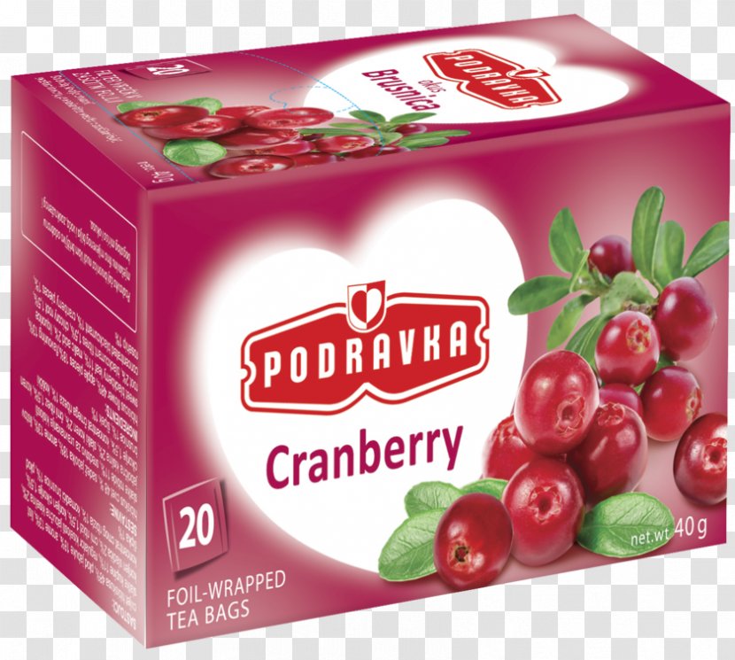 Cranberry Tea Podravka Food - Flavor Transparent PNG