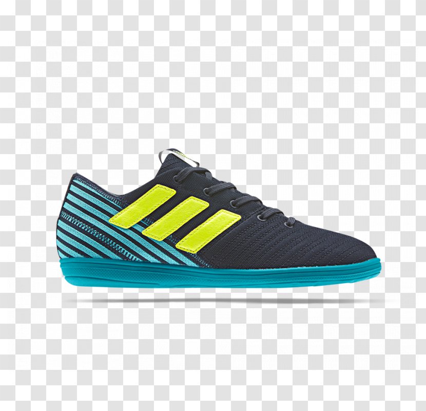 Adidas Nemeziz 17.4 In EU 43 1/3 Football Tango 17.3 Boots White BB3653 Shoe - Electric Blue - Yellow 2 Nike Roshe Transparent PNG