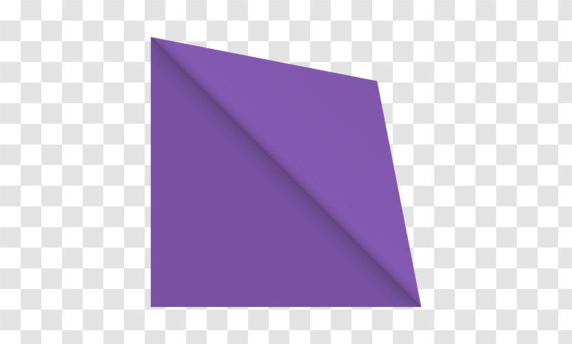 Paper Bellflower Origami Art Square - Purple - Flower Transparent PNG