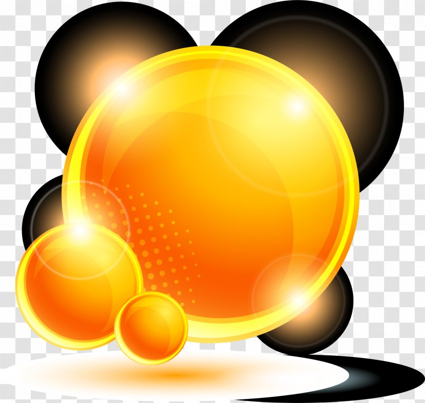 Download - Sphere - Yellow Circle Light Transparent PNG