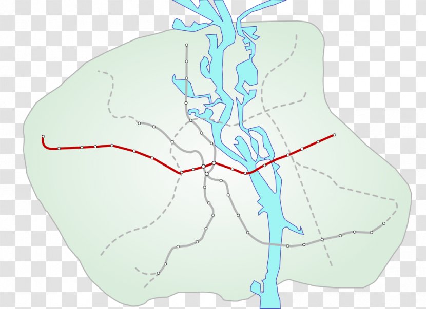 Dnipro Kiev Metro Sviatoshyn Rapid Transit Syretsko–Pecherska Line - Watercolor Transparent PNG