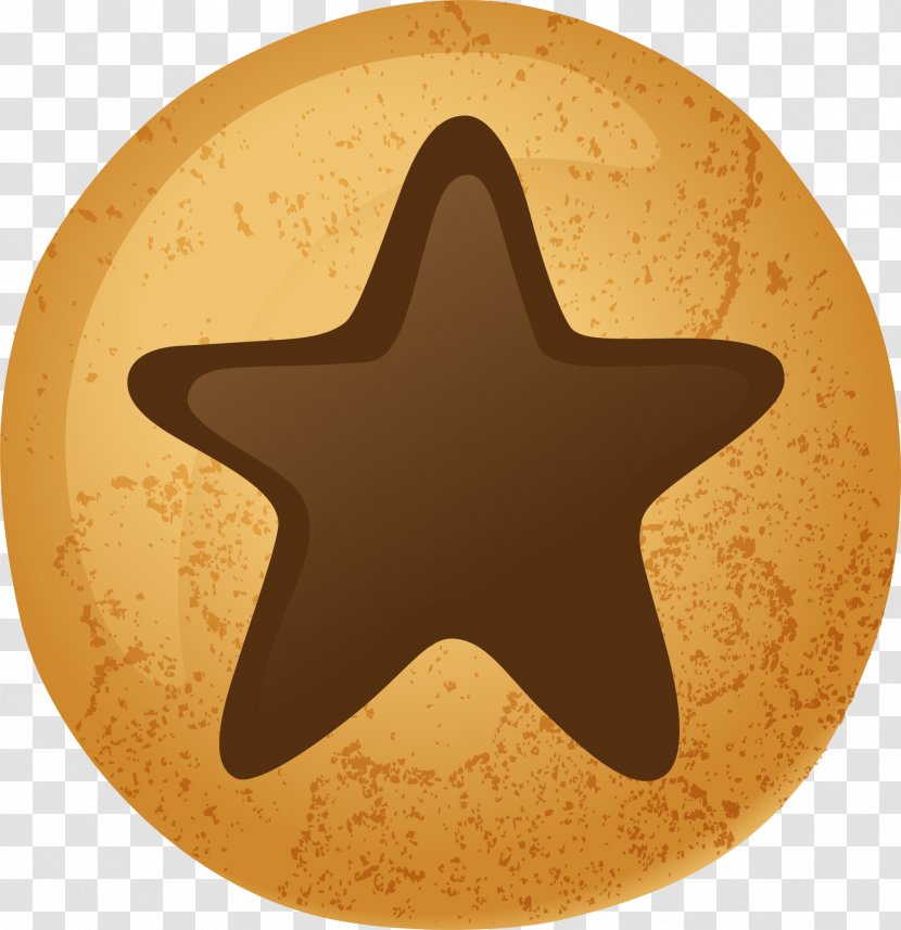 Biscotti Chocolate Chip Cookie Crumble Biscuit - Cake - Yellow Five Pointed Star Transparent PNG