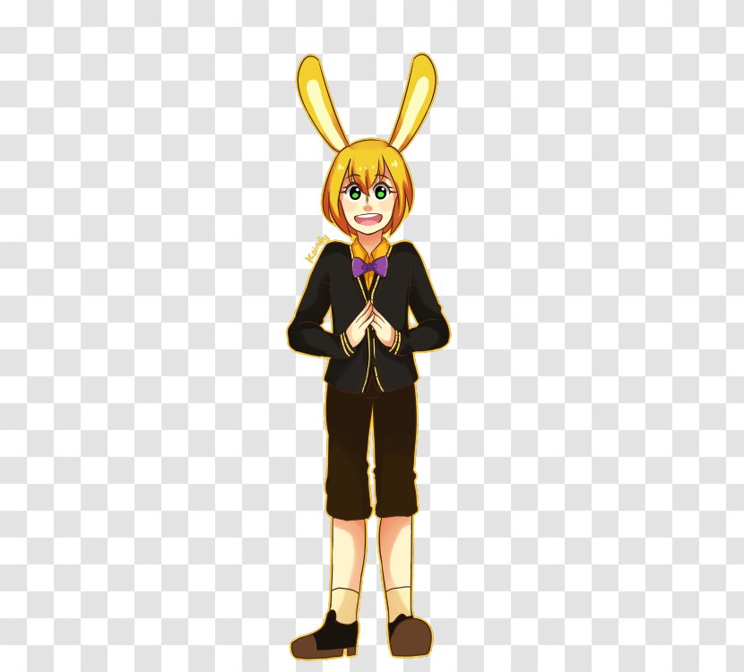 Easter Bunny Costume Illustration Mascot Cartoon - Toy Bonnie Male Transparent PNG
