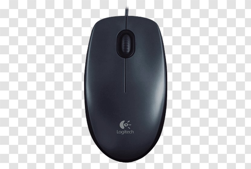 Computer Mouse Logitech Optical USB - Electronic Device - Wheel Full Set Transparent PNG