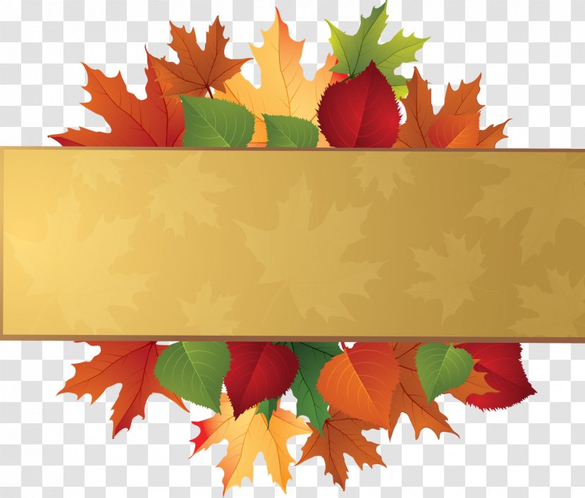 Autumn Leaf Color Clip Art - Look Transparent PNG