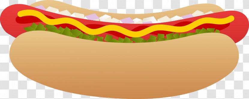 Hot Dog Barbecue Fast Food Hamburger Clip Art - Bun Transparent PNG