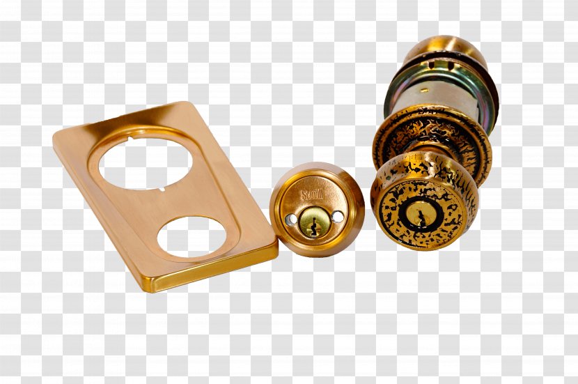 DIY Store Yale Sheet Metal Fastener - Padlock - Brass Transparent PNG