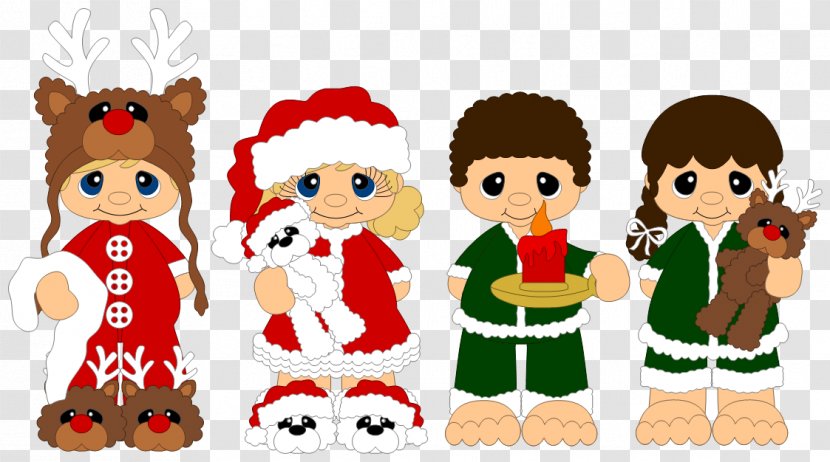 Pajamas Santa Claus Clip Art Christmas Ornament Day - Cartoon - Ecpand Graphic Transparent PNG
