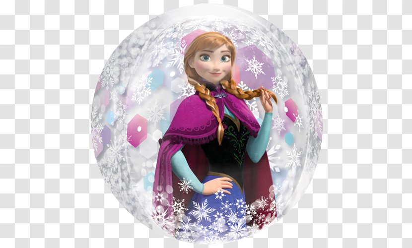 Anna Elsa Frozen Balloon Olaf - Snowflake Transparent PNG