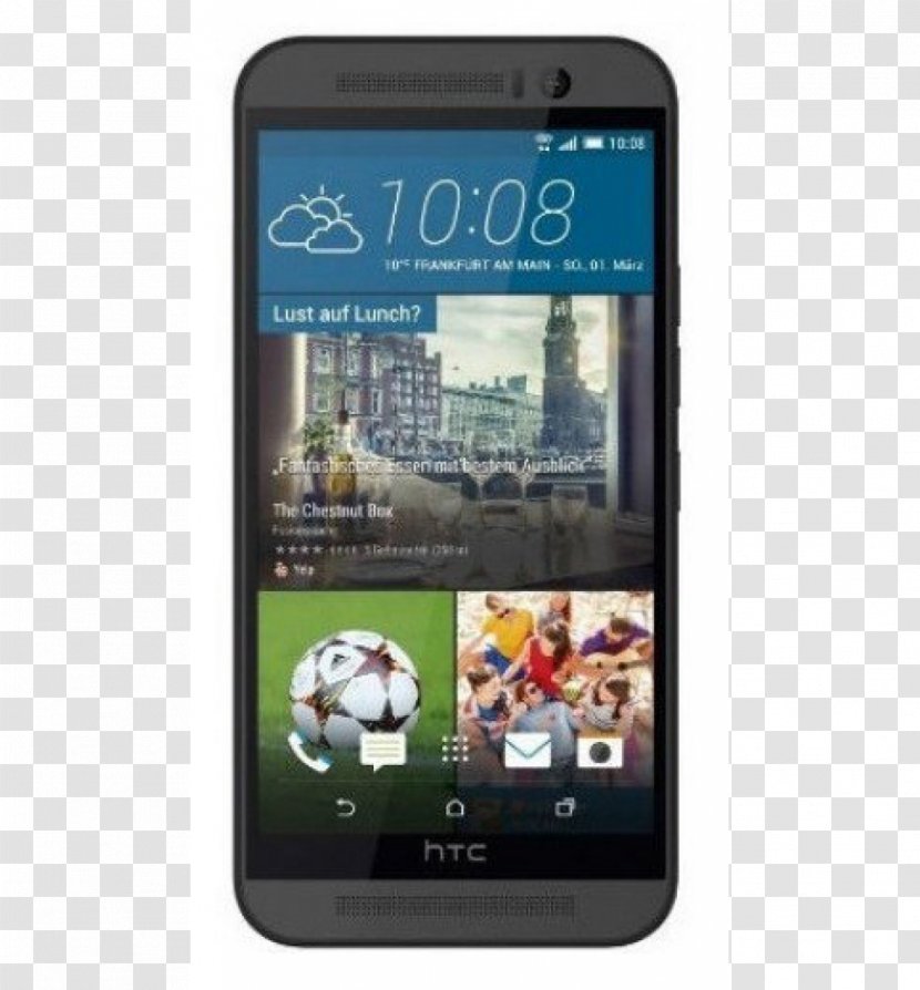 HTC One M9+ (M8) Verizon Wireless Telephone - Smartphone Transparent PNG