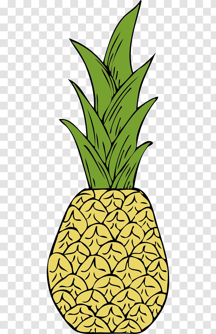 Fruit Salad Pineapple Clip Art - Stockxchng - Yellow Transparent PNG