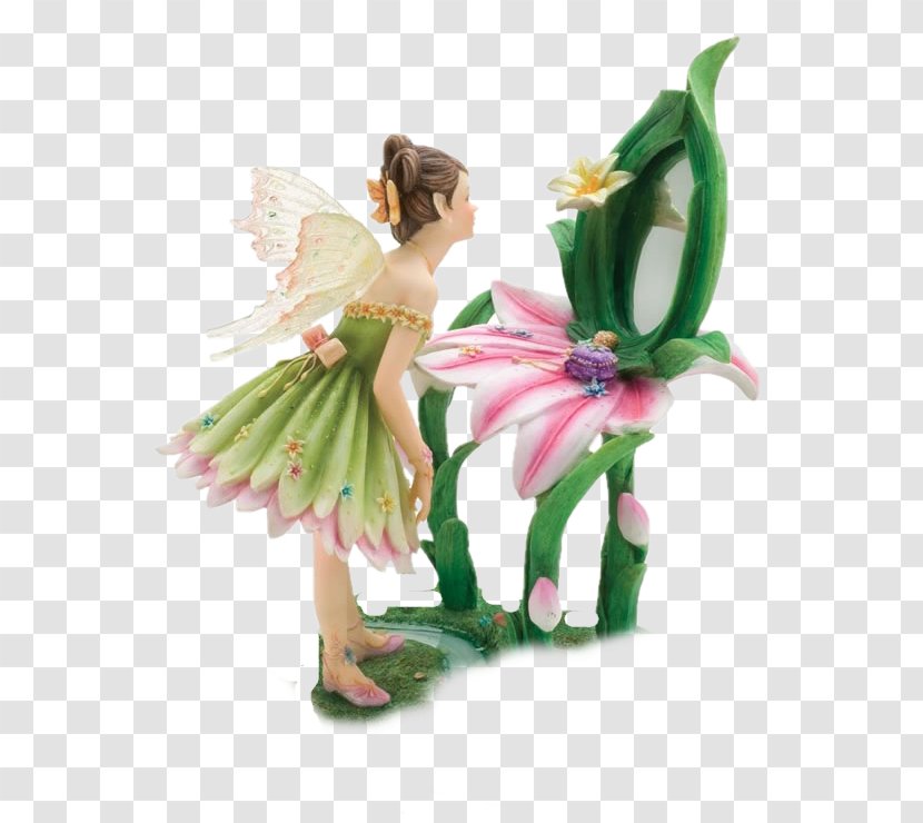 Figurine Fairy Statue Polyresin Sculpture Transparent PNG