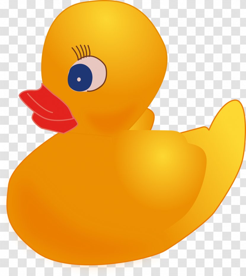 Rubber Duck Toy Clip Art - Water Bird Transparent PNG