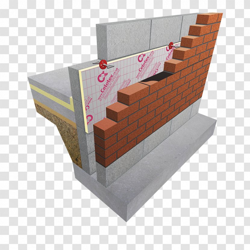 Polyisocyanurate Cavity Wall Insulation Building Tie - Terraces Transparent PNG
