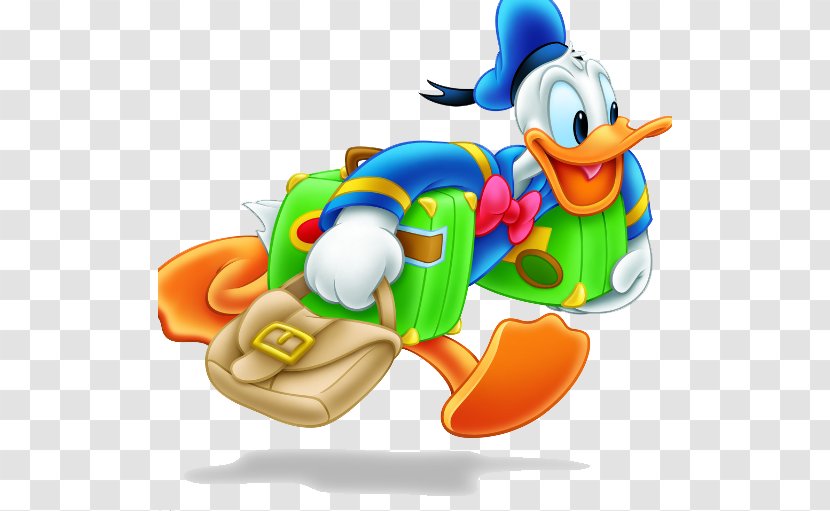Donald Duck Mickey Mouse Ryoga Hibiki - Running Transparent PNG